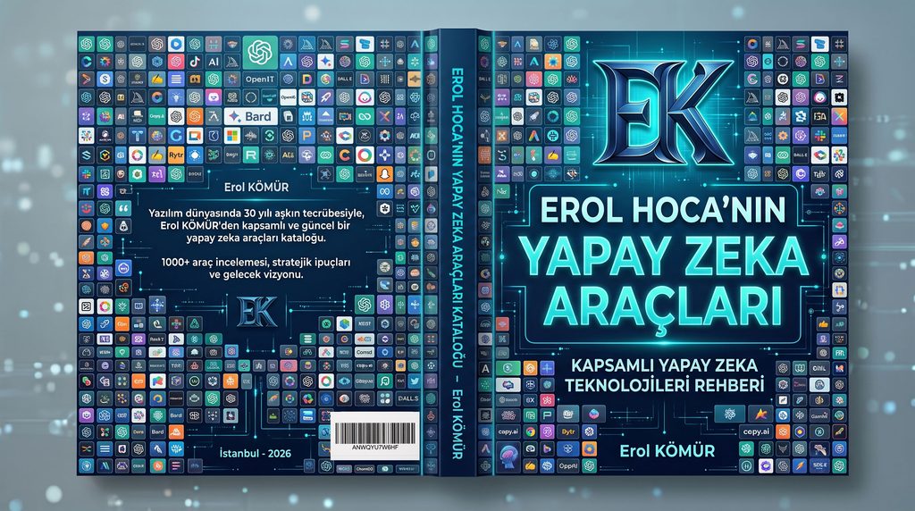 EROL HOCA'NIN YAPAY ZEKA ARAÇLARI KATALOĞU: Kapsamlı Yapay Zeka Teknolojileri Rehberi 1000 Yapay Zeka Aracının Tanıtımı ile Birlikte